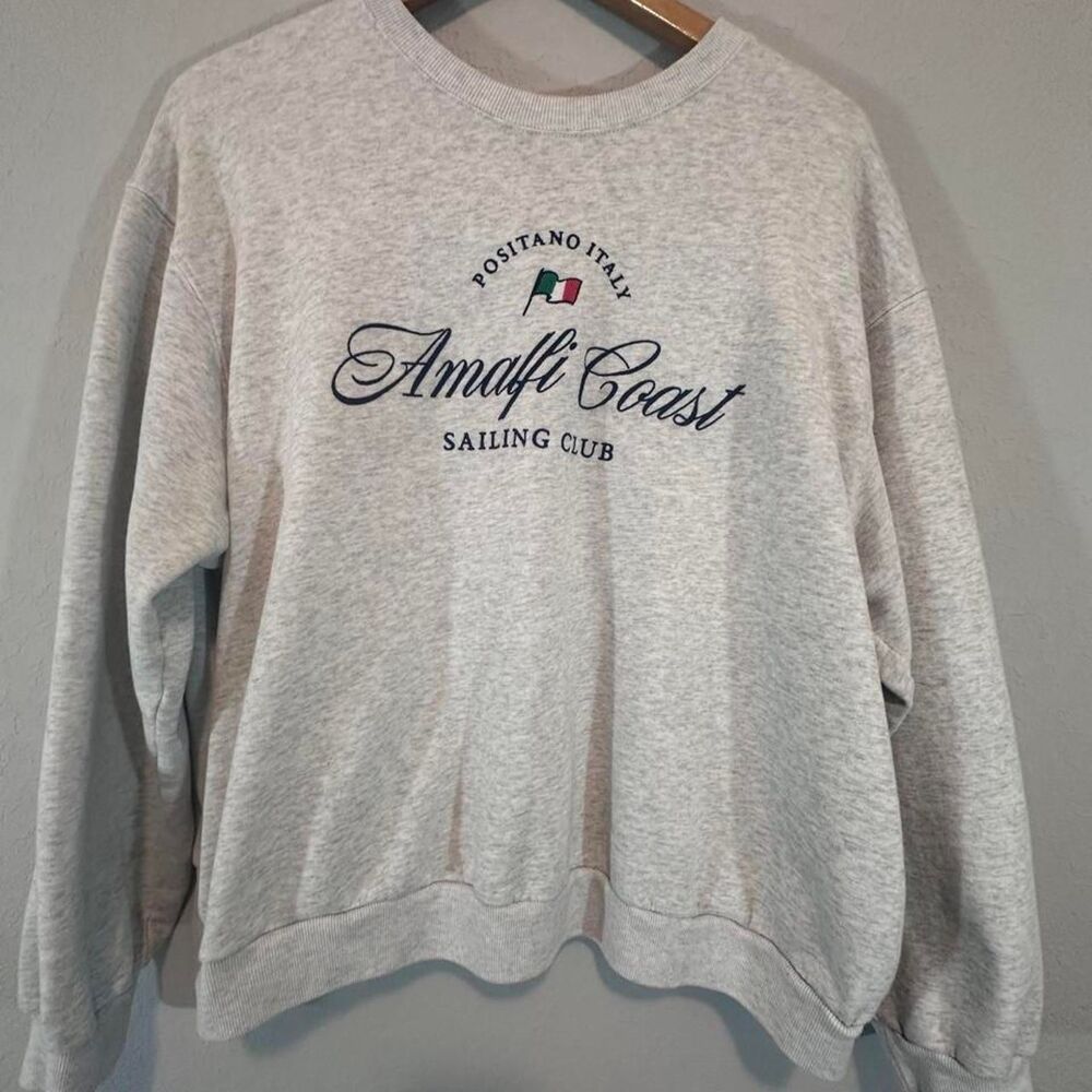 Hollister-co Women's Grey Sweatshirt